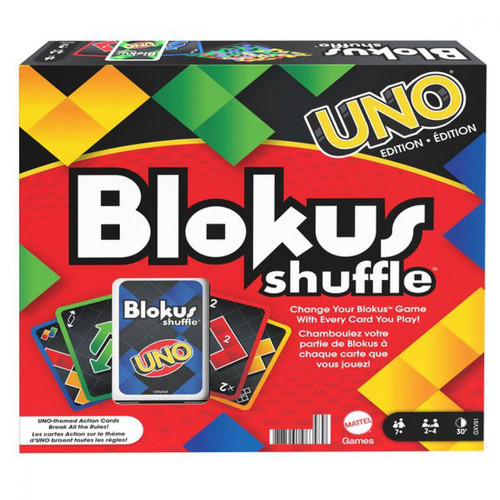 Mattel Games - Blokus Shuffle : Édition UNO - Jeux de société