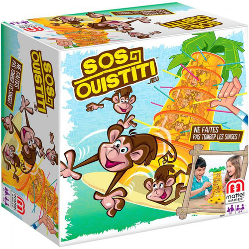 Mattel Games - SOS Ouistiti - Jeux de société