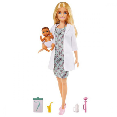Mattel - Barbie pédiatre et accessoires 