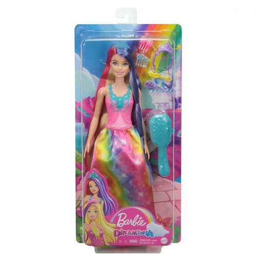 Mattel - Barbie princesse cheveux longs Dreamtopia 