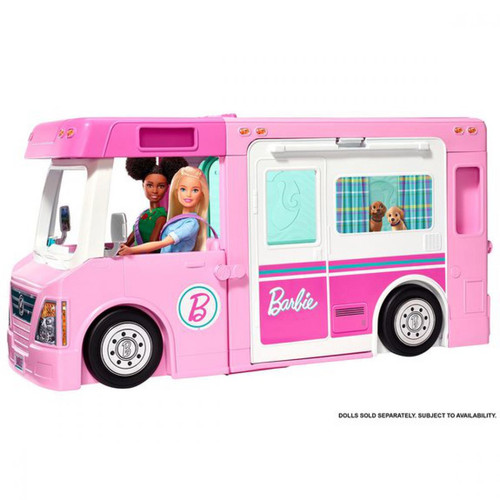 Mattel - Camping-car de rêve Barbie - Petites voitures et autres véhicules