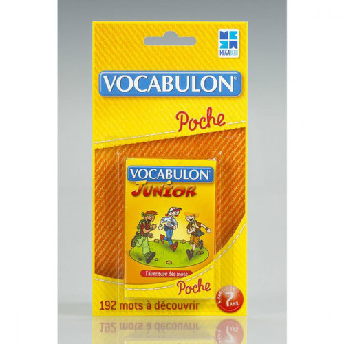 Megableu - Pocket Vocabulon Junior - Jeux éducatifs