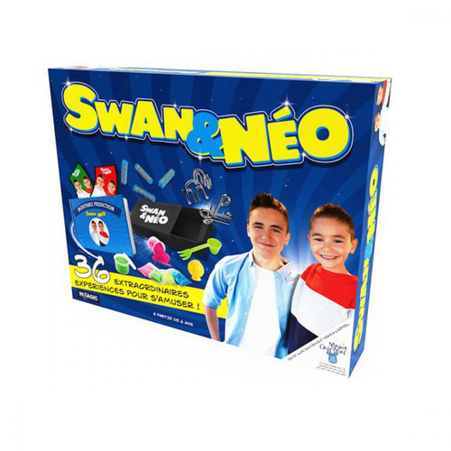 Megagic - Coffret Swan et Néo - 36 expériences - Jeux éducatifs