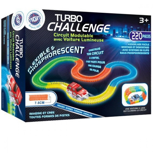 Mgm - Circuit modulable 220 pièces Turbo Challenge 