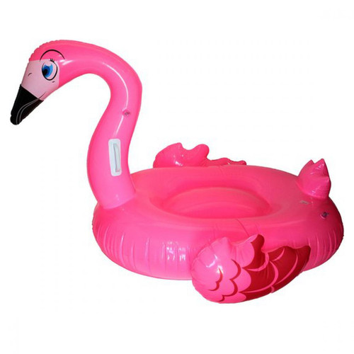 Mgm - Flamant rose gonflable et chevauchable 