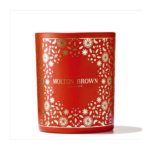 Molton Brown - Bougie Signature Marvellous Mandarin & Spice - Sélection cadeau de Noël Bougies et parfums d'intérieur
