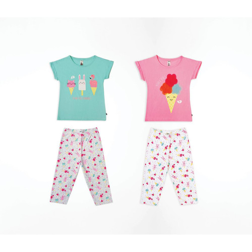 Mon P'tit Dodo - Pyjama long manches courtes - Promo LES ESSENTIELS ENFANTS