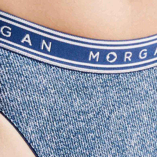 Lot de 2 culottes - Blanc/Bleu Morgan Lingerie Morgan Lingerie Mode femme