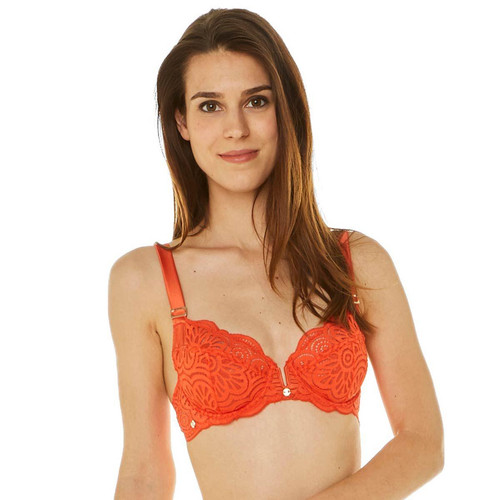 Morgan Lingerie - Soutien-gorge à armatures Valentina orange  - morgan lingerie