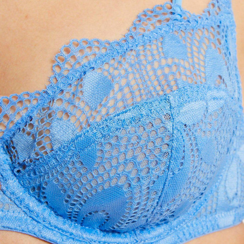 Soutien-gorge à armatures bleu Sarah Dentelle Morgan Lingerie Mode femme