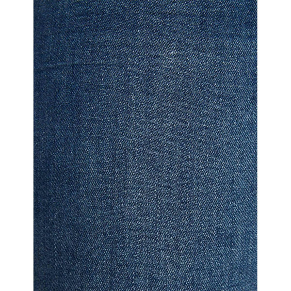 Jeans slim avec liserés métallisés bleu denim en coton Jean slim femme