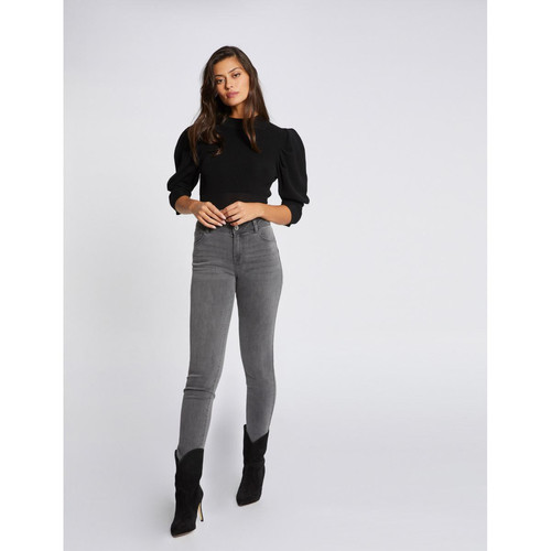Morgan - Jeans slim taille standard à poches - Jean femme