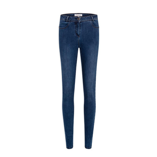 Jeans slim taille standard bleu en coton  Morgan