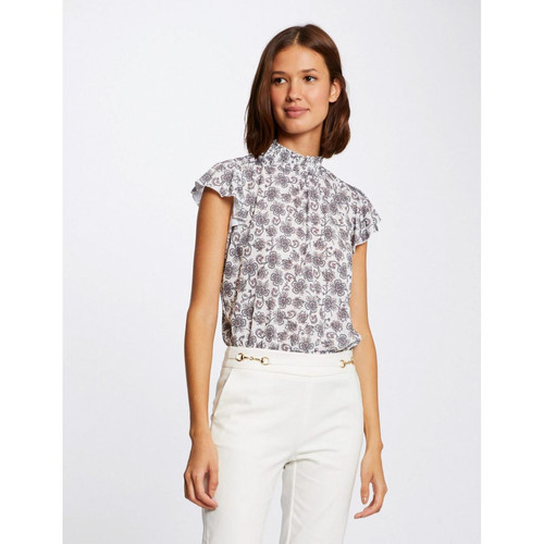 Morgan - T-shirt manches courtes imprimé floral - Nouveautés La mode