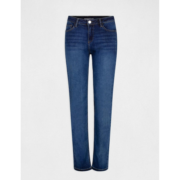 Jeans regular taille standard bleu en coton Morgan