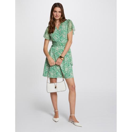 Morgan - Robe courte verte  - Nouveautés La mode