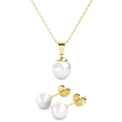 MYC-Paris - Parure Mother of pearl Finition Or - Coffret bijoux