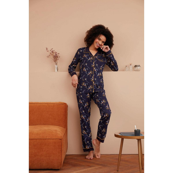 Pyjama long manches longues imprimé Naf Naf Select Mode femme