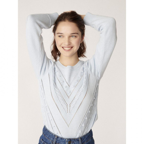 Naf Naf - Pull maille fantaisie manches longues - Vetements femme