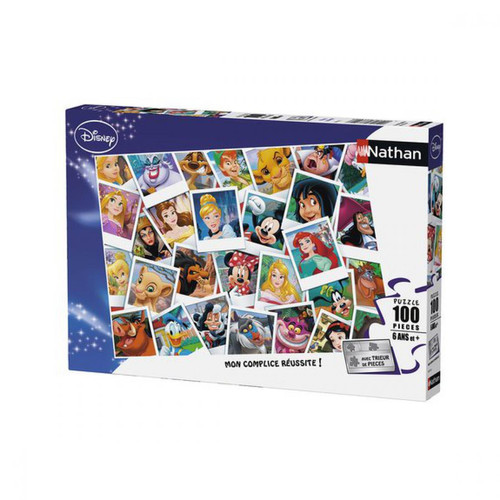 Nathan - Puzzle 100 pièces - Photo Disney - Puzzles