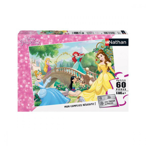 Nathan - Puzzle 60 pièces - Disney Princesses 