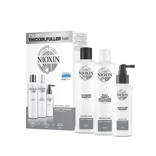 Nioxin - Kit anti-chute System 1 - Cheveux normaux à fins - Tous les soins cheveux