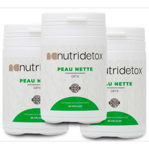 Nutridetox - Peau Nette - X3 - Bien-être, santé