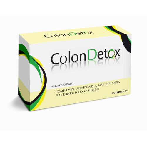 Nutri-expert - COLON DETOX - Pour un côlon sain et assaini - Nutri-expert
