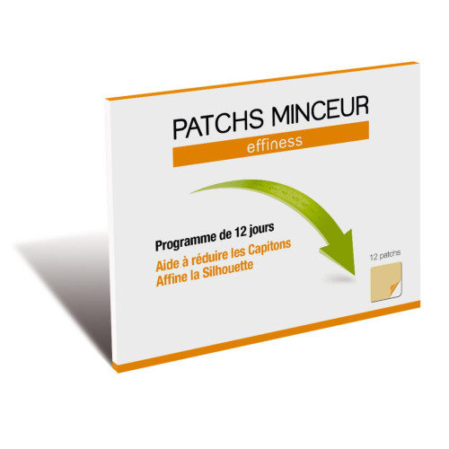 Effiness - Patch Minceur - Programme 12 Jours NUTRIEXPERT Beauté