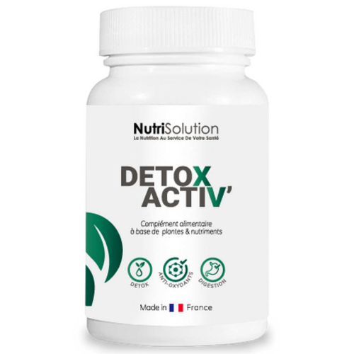 NutriSolution - Detox Activ Complément Alimentaire  - complements alimentaires nutrisolution