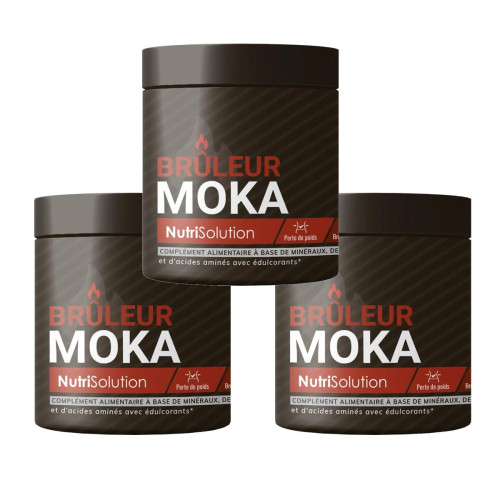 NutriSolution - Brûleur Moka - X3 - Compléments Alimentaires