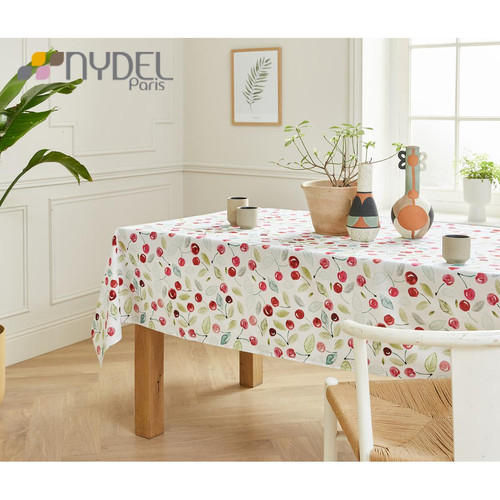 Nydel - Nappe CHERRY rouge ronde - Nappes