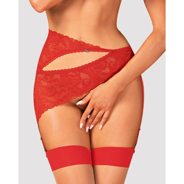 Porte-jarretelles Atenica XS/S - Rouge Obsessive Obsessive Mode femme