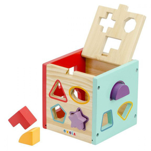 Okoia - Boîte à formes 13 pièces - Jeux de construction