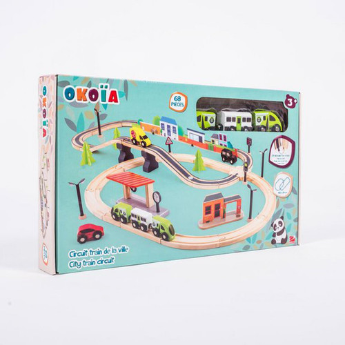 Okoia - Circuit train de la ville 68 pièces 