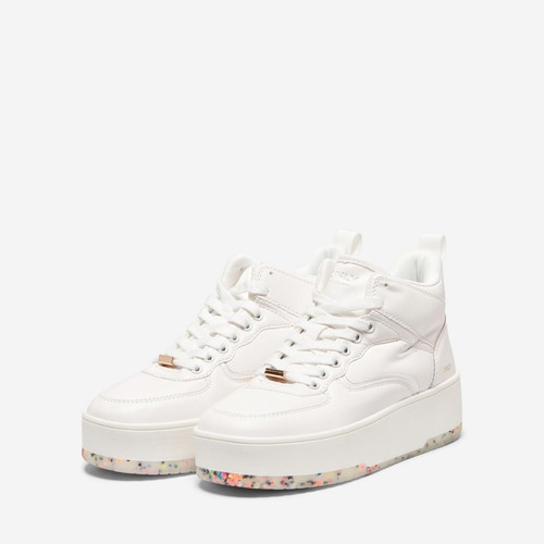Only - Baskets femme blanc Queen - Les chaussures femme