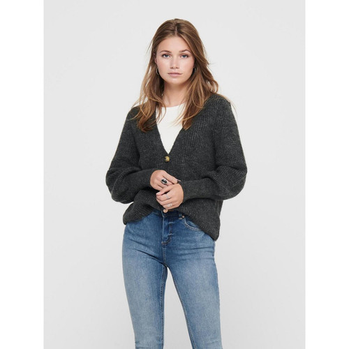 Only - Cardigan gris - Tendance maille