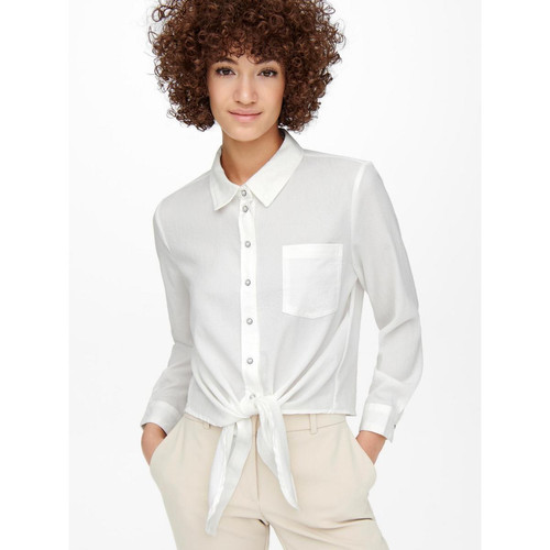 Only - Chemise blanche - Chemise femme manche longue