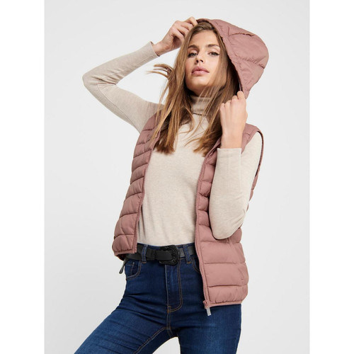 Only - Gilets anti-froid rouge - Doudounes Femme