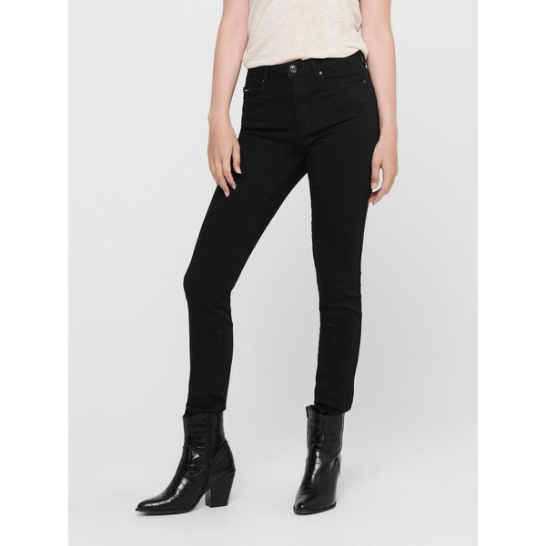 Jean skinny noir en coton modal Tess Only Mode femme