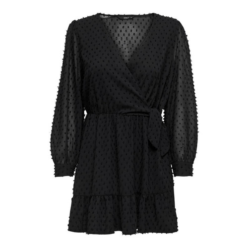 Only - ONLTIVA - Robes courtes femme noir