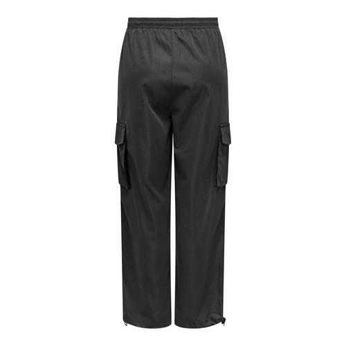 Pantalon cargo gris en coton Wren Only Mode femme