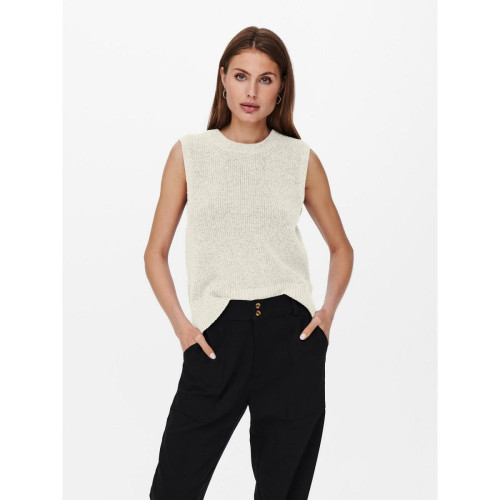 Only - Pull-overs blanc - Pull, Gilet femme
