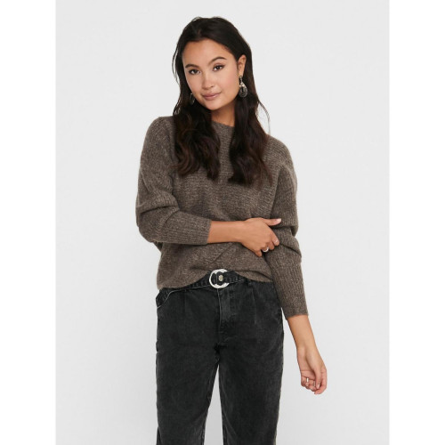 Only - Pull-overs marron - Pull femme