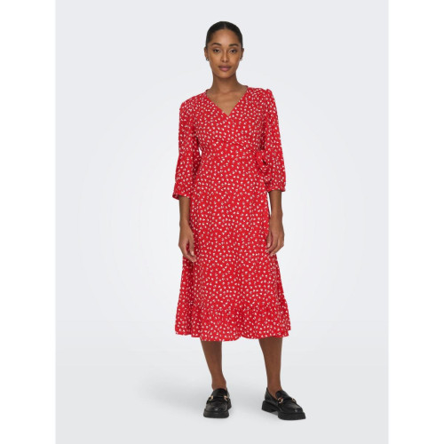 Only - Robe longue - Robes rouge femme