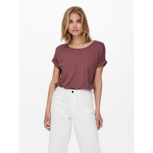Only - Tee-shirt rose - T-shirt manches courtes femme
