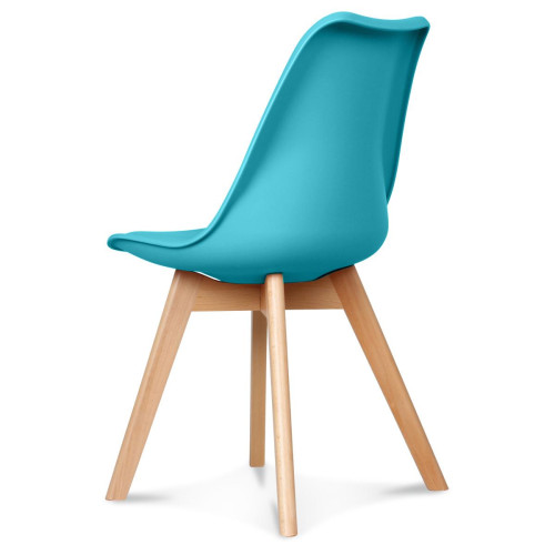 Chaise Design Style Scandinave Turquoise HADES Chaise