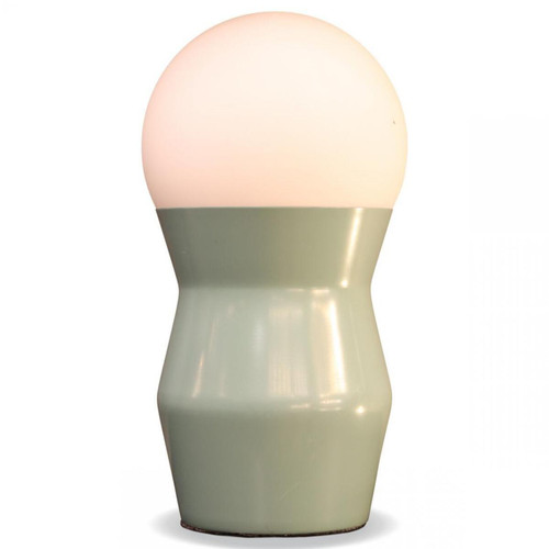 3S. x Home - Lampe Tactile Métal Gris Vert  SOKI - Lampe Design
