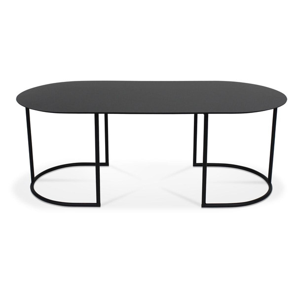 Table Basse CALVI Noir 3S. x Home Meuble & Déco