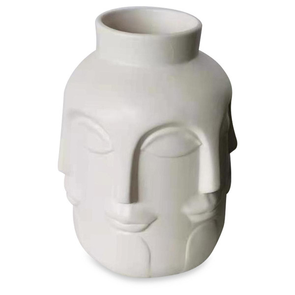 Vase Ceramic Monsieur Blanc Blanc 3S. x Home Meuble & Déco
